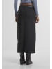 Urban Classics Maxi Skirt in black washed