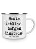 Mr. & Mrs. Panda Kaffeebecher Spruch Schulanfang Inspiration mit... in Weiß