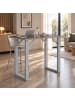 VCM  Bartisch Salia Stehtisch 110 x 80 Salia in Silber / Anthrazit