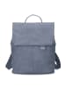 Zwei Mademoiselle.M City Rucksack 29 cm in nubuk sky
