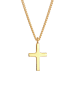 Elli Halskette 375 Gelbgold Kreuz in Gold