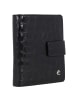 Esquire Nizza Geldbörse RFID Schutz Leder 9.5 cm in schwarz