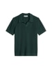 Marc O'Polo DENIM DfC Strick-Poloshirt relaxed in Olive Branch Green