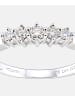 Diamant L'éternel Eternity-Ring aus 375 Weißgold mit 0.25 Karat Diamant