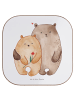 Mr. & Mrs. Panda Untersetzer Tasse Bären Liebe ohne Spruch in Weiß