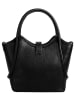 Forty degrees Handtasche CALDRINA - S echt Leder in schwarz