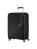 American Tourister Soundbox - 4-Rollen-Trolley 80 cm erw. (schwarz) in bass black