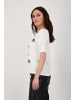 monari Rundhals T-Shirt für Damen in offwhite