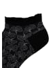 Kunert Sneakersocken Allover Essential Muster in Black
