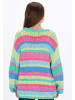 myMo Cardigan in blue multicolor
