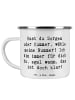 Mr. & Mrs. Panda Haferl Spruch Trost Nummer mit Spruch in Weiß