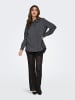 JDY Hemd in Dark Grey Melange