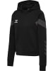 Hummel Hoodie "Hmltravel Sweat Hoodie Woman" in Schwarz