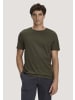 Hessnatur Hessnatur T-Shirt Regular aus Regenerative Organic Cotton (ROC) in vintage oliv