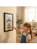 relaxdays Kinder-Bilderrahmen in Schwarz - 32 x 25,5 cm
