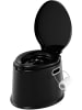 COSTWAY Campingtoilette in Schwarz