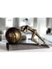 GILDE Skulptur "Heavy Ball" in Bronze - H. 21,5 cm - B. 37 cm