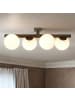 Licht-Erlebnisse Deckenlampe (B)29 x (L)70 x (H)22 cm in Titanium Gold Weiß