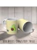 Mr. & Mrs. Panda Kindertasse Avocado Tanzen ohne Spruch in Gelb Pastell
