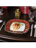 Villeroy & Boch 6er Set Speiseteller Toy's Delight 28 x 28 cm in rot