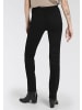 ARIZONA Gerade Jeans in schwarz