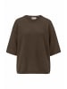 Hessnatur Strick Pullover Oversize in vintage oliv