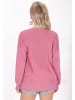 IZIA Women Sweatshirt in Dark Pink