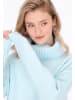myMo Women Sweater in light blue melange