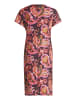 CARTOON Jerseykleid mit Raffung in Violett/Rosa