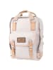 Doughnut Macaroon Happy Camper - Rucksack 14" in ivory