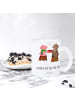 Mr. & Mrs. Panda Teeglas Glühschwein Sause mit Spruch in Transparent