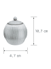 Butlers Zuckerdose HENLEY 4er-Set in Grau