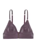 PETITE FLEUR GOLD Bralette-BH in aubergine