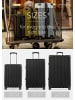 Hauptstadtkoffer Q-Damm - Großer Koffer Hartschalenkoffer XXL Trolley, in Schwarz