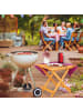 relaxdays Klapptisch in Natur - (B)50 x (H)50 x (T)50 cm