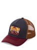 Barts Baseballcap Nelsonsz in marine bordeaux - 0001