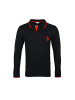 U.S. Polo Assn. Poloshirt in schwarz