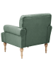 Beliani Sessel FREDROS in Grün/Braun - (W) 71 x (H) 82 x (L) 75 cm