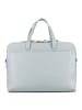 Jost Arva Aktentasche Leder 36 cm Laptopfach misty blue