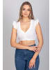 Edelnice Dirndlbluse Iris in weiß