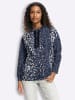 Heine Sweatshirt in marine-ecru-bedruckt
