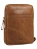 Sansibar Crossover Bag SANSIBAR SYLT echt Leder in cognac