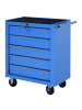 HOMCOM Werkzeugwagen-67,5L x 33B x 77H cm-Blau