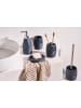 Beliani 5-tlg Badezimmer-Zubehör YARAPA in Blau