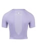 Gorilla Wear Nahtloses Crop-Top - Selah - Violett