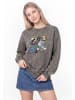 myMo Women Sweatshirt in Olive