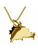 Schmuckador 50cm Kette + Berlin mit Brillant 585 Gold in gold