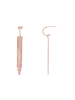 Steel_Art Ohrstecker Damen Livia rose goldfarben in rosegoldfarben