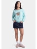 myMo Women Sweatshirt in Aqua