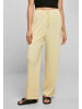 Urban Classics Urban Classics Damen Ladies Plisse Pants in softyellow